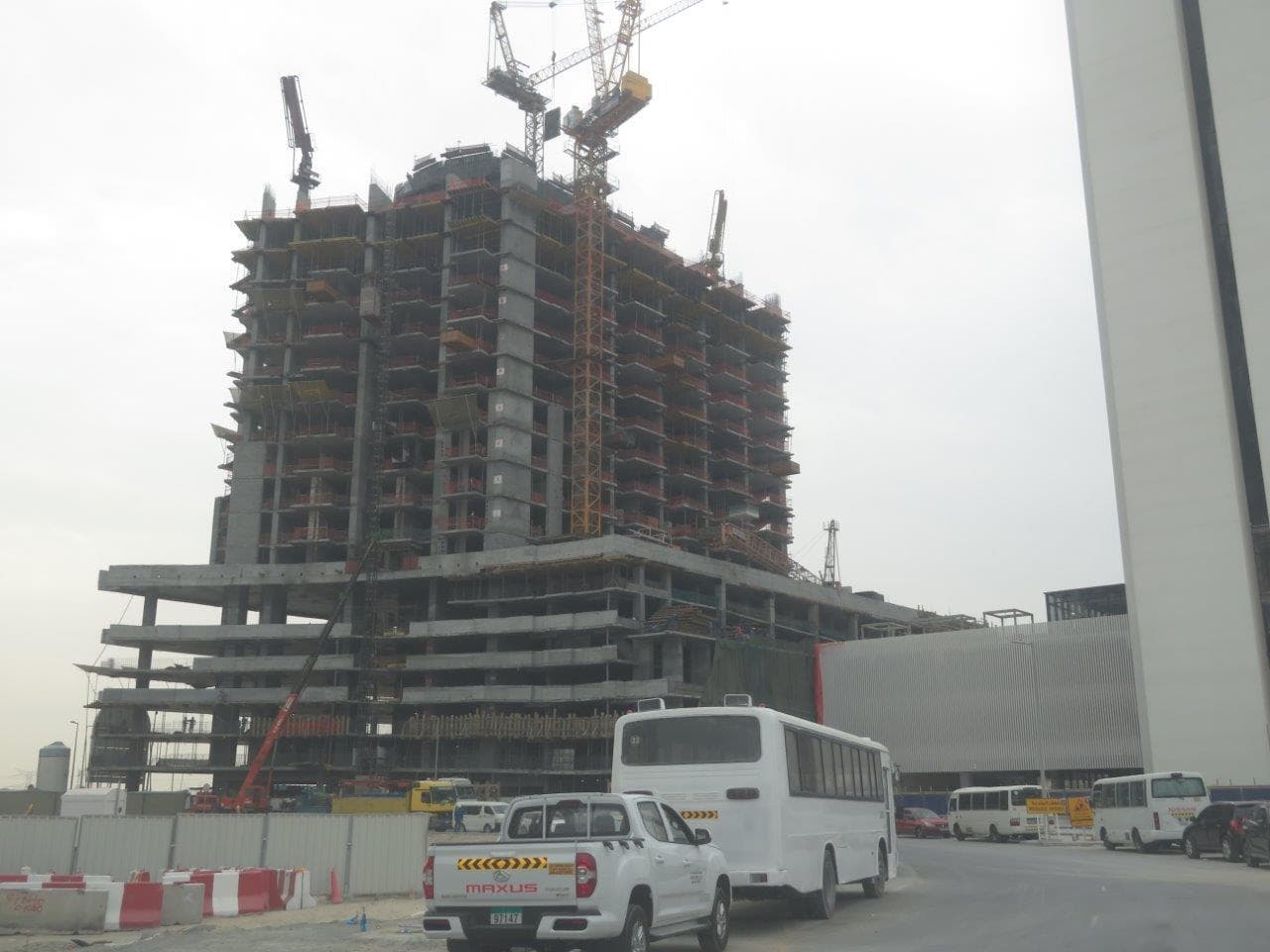 Nobles Tower - Construction