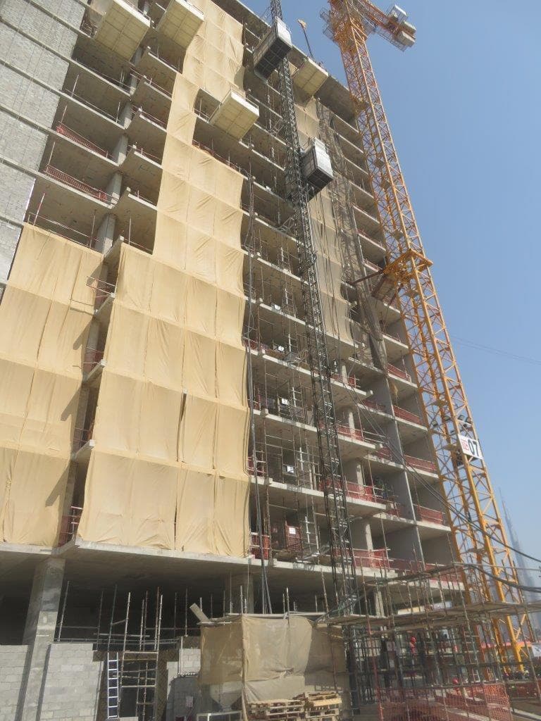 Canal Front Residences - Construction