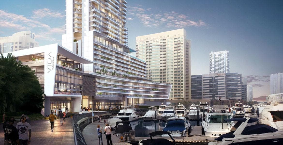 Vida Dubai Marina - Renders