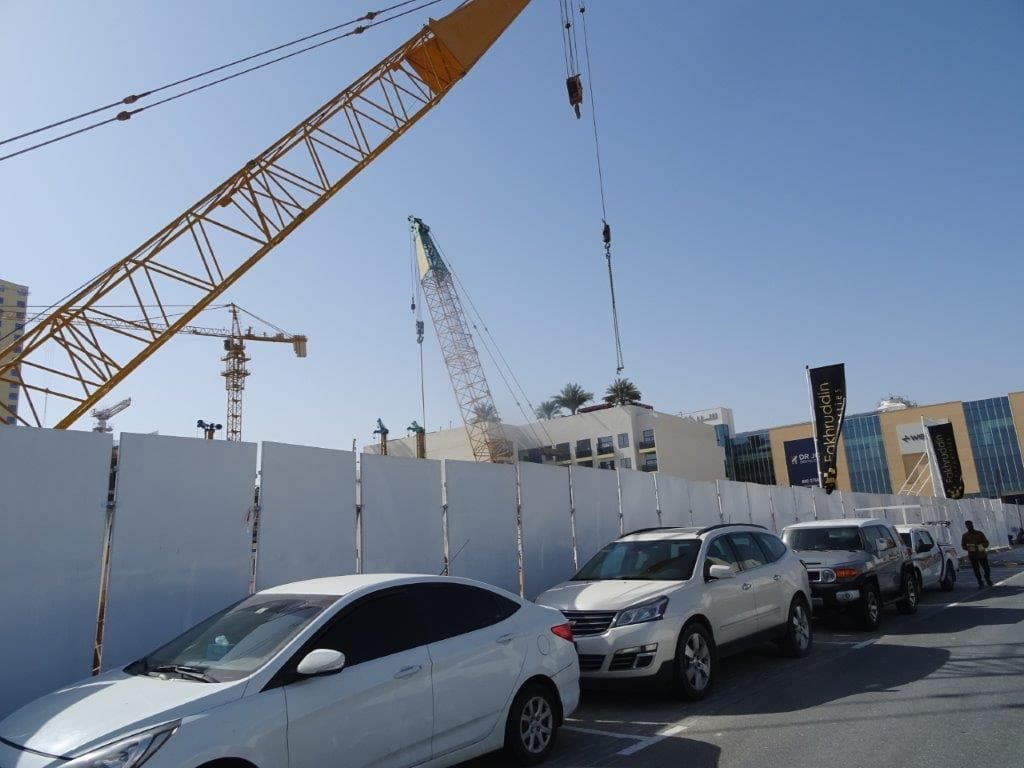 Maimoon Gardens - Construction