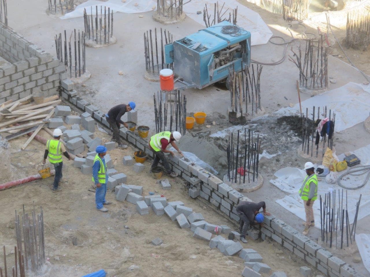The Paragon - Construction