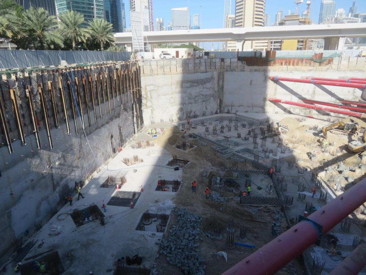 The Paragon - Construction