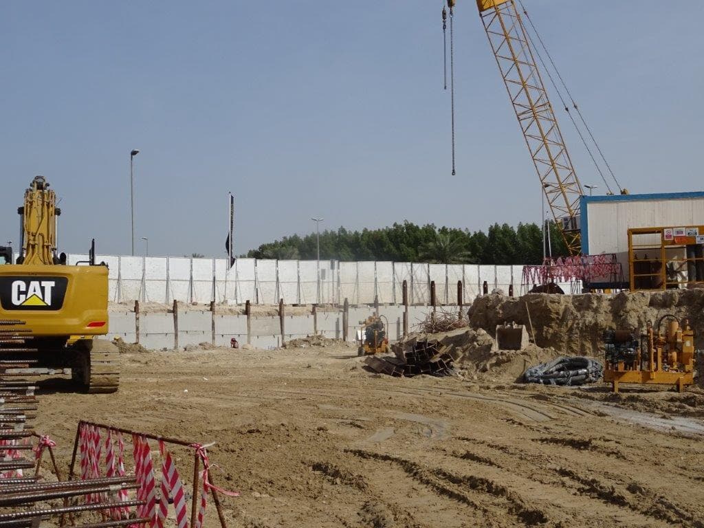 Maimoon Gardens - Construction