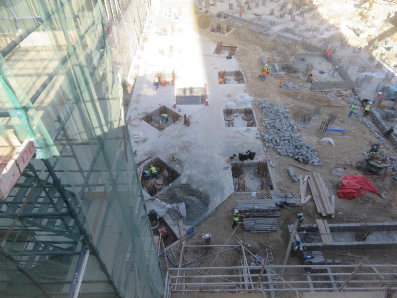 The Paragon - Construction