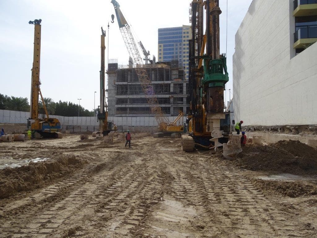 Maimoon Gardens - Construction