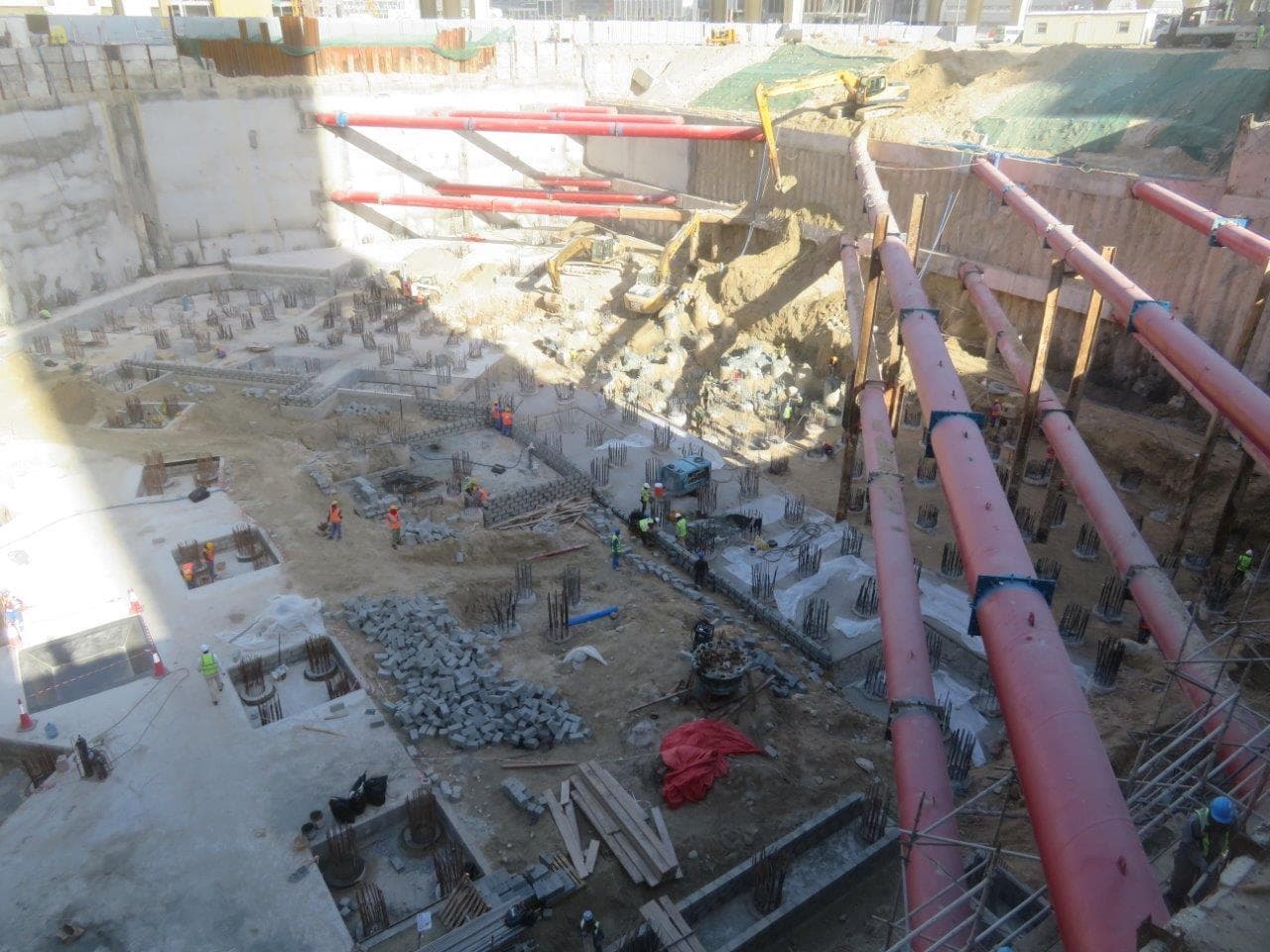 The Paragon - Construction