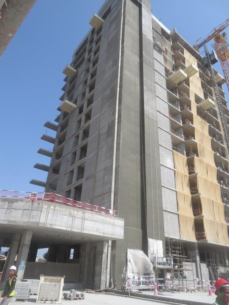 Canal Front Residences - Construction