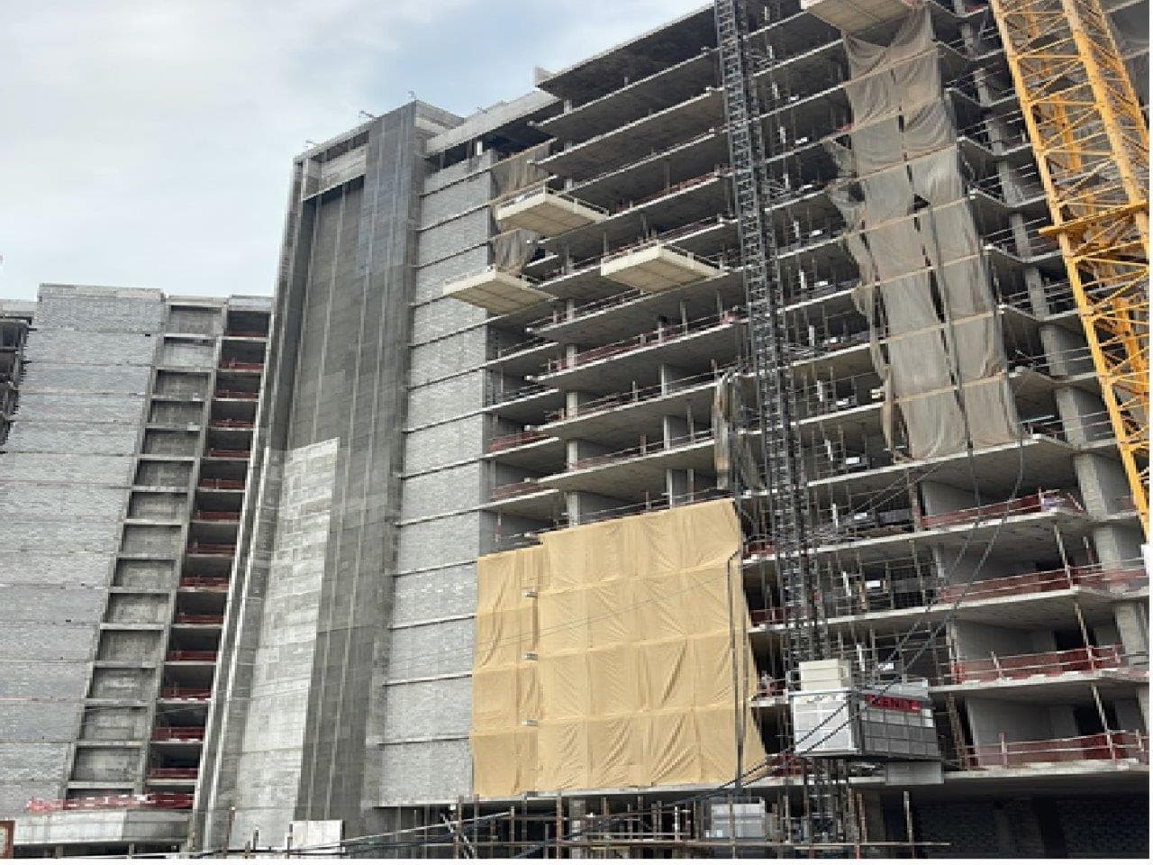 Canal Front Residences - Construction