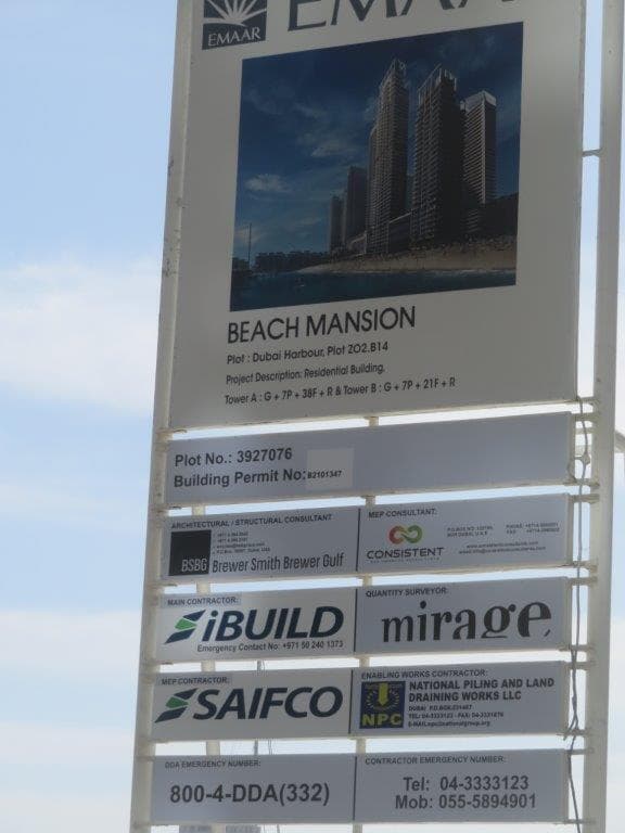 Beach Mansion - Construction