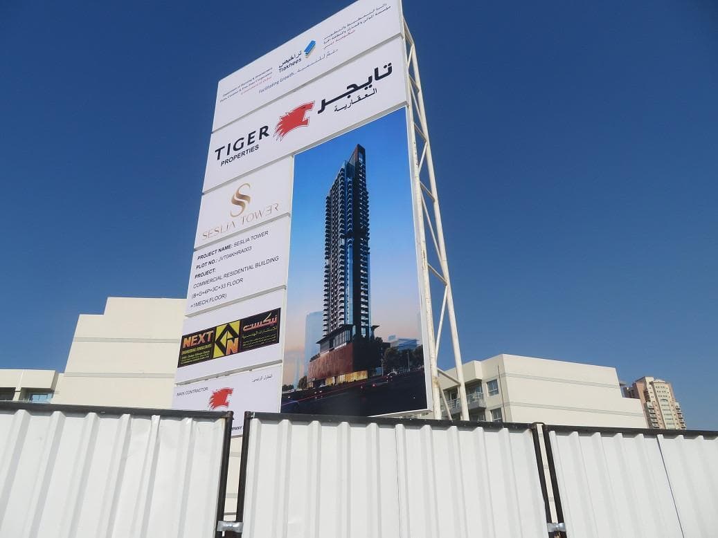 Seslia Tower - Construction