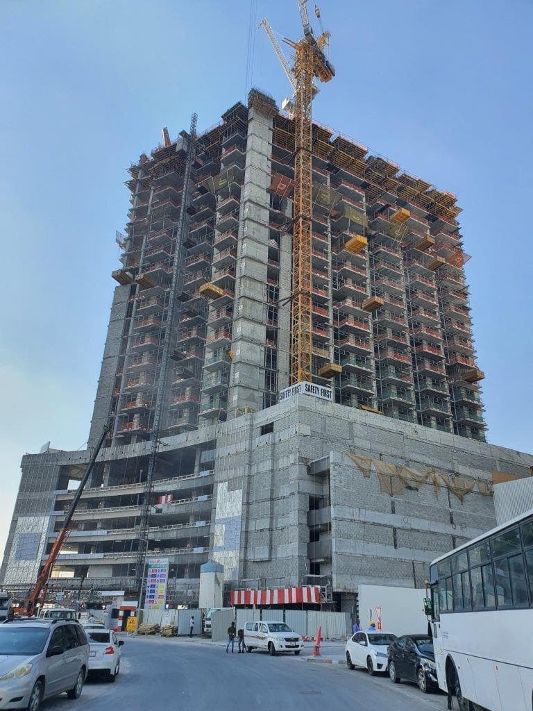 Nobles Tower - Construction