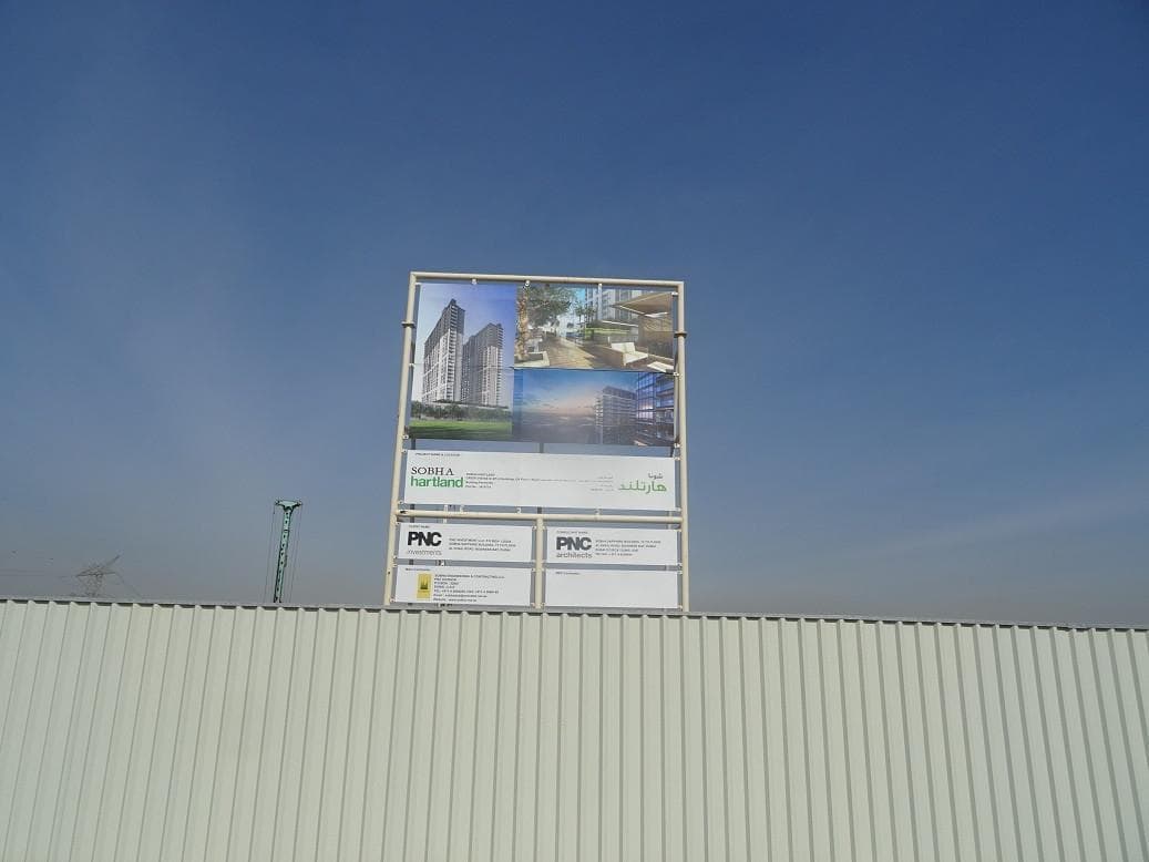 Sobha Creek Vistas - Construction