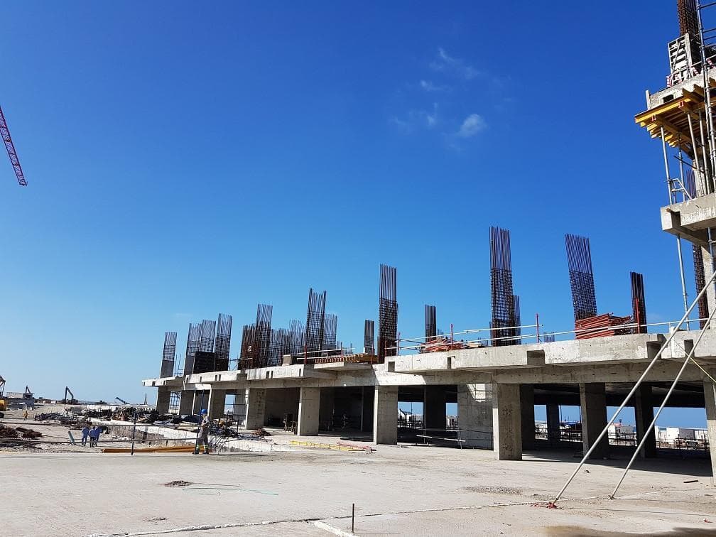 InterContinental Dubai - Construction