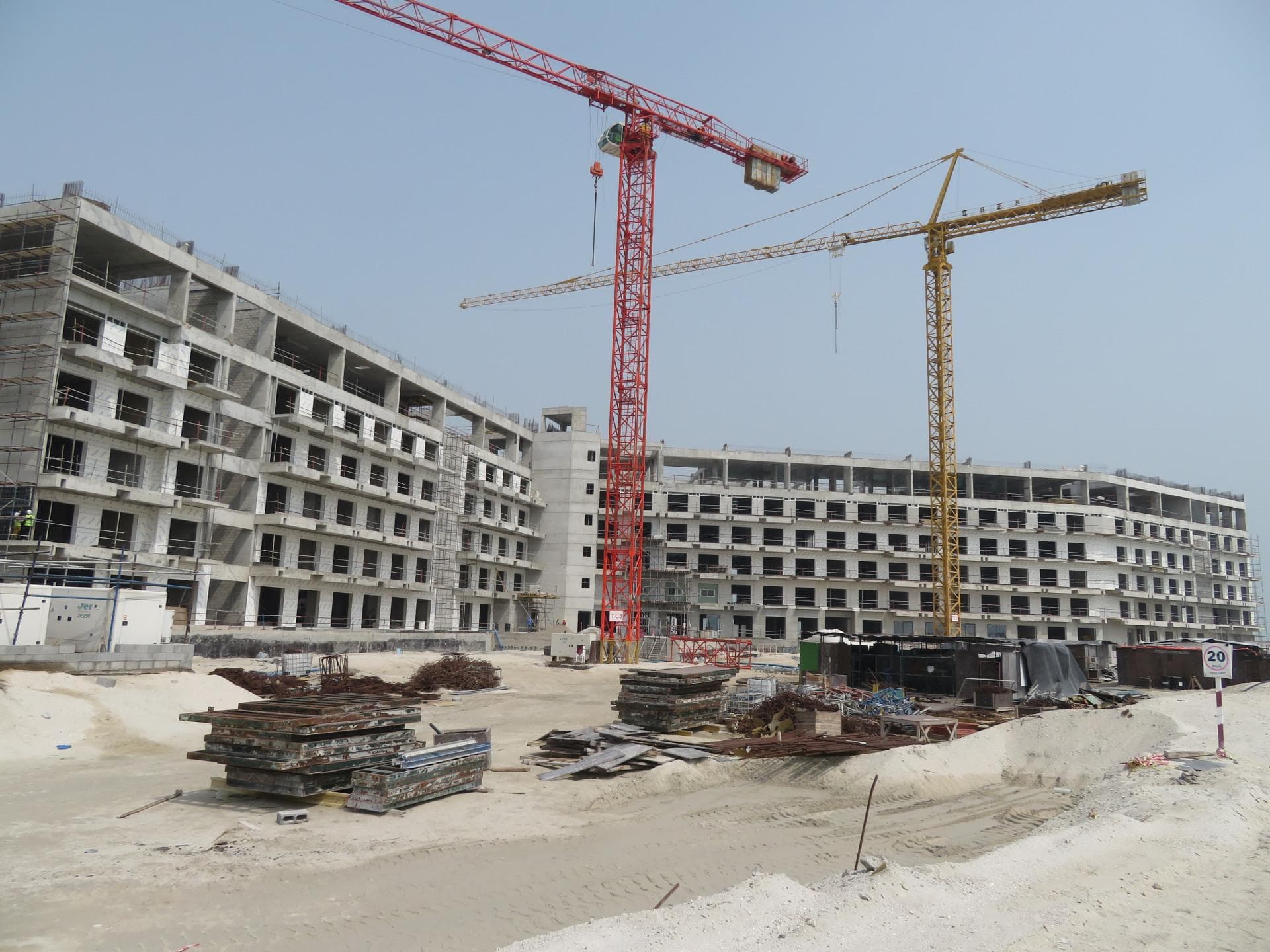 InterContinental Dubai - Construction