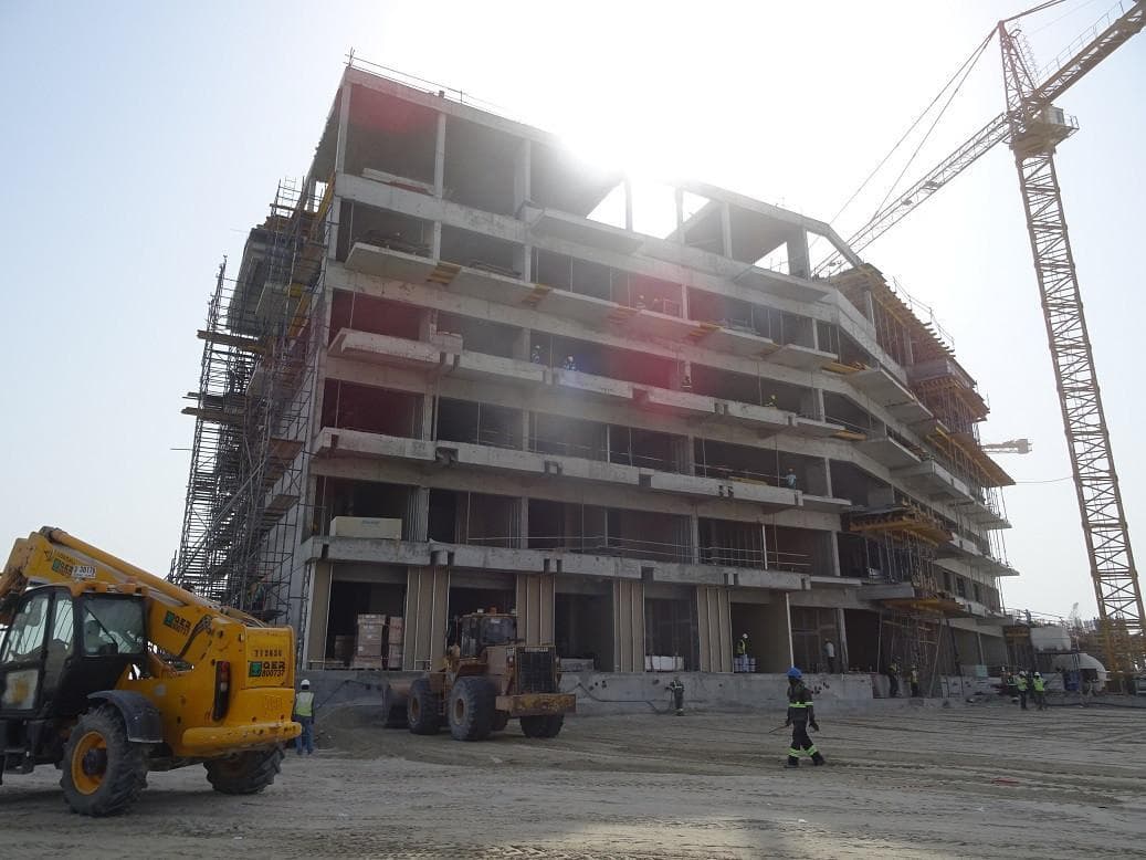 InterContinental Dubai - Construction