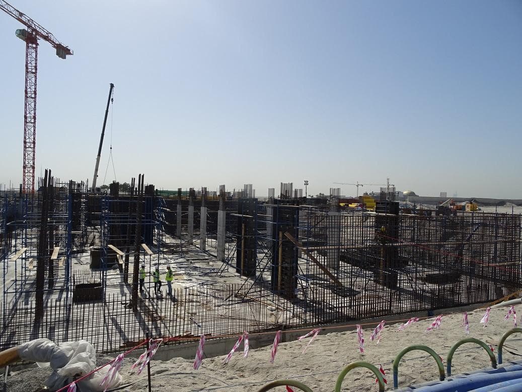 InterContinental Dubai - Construction
