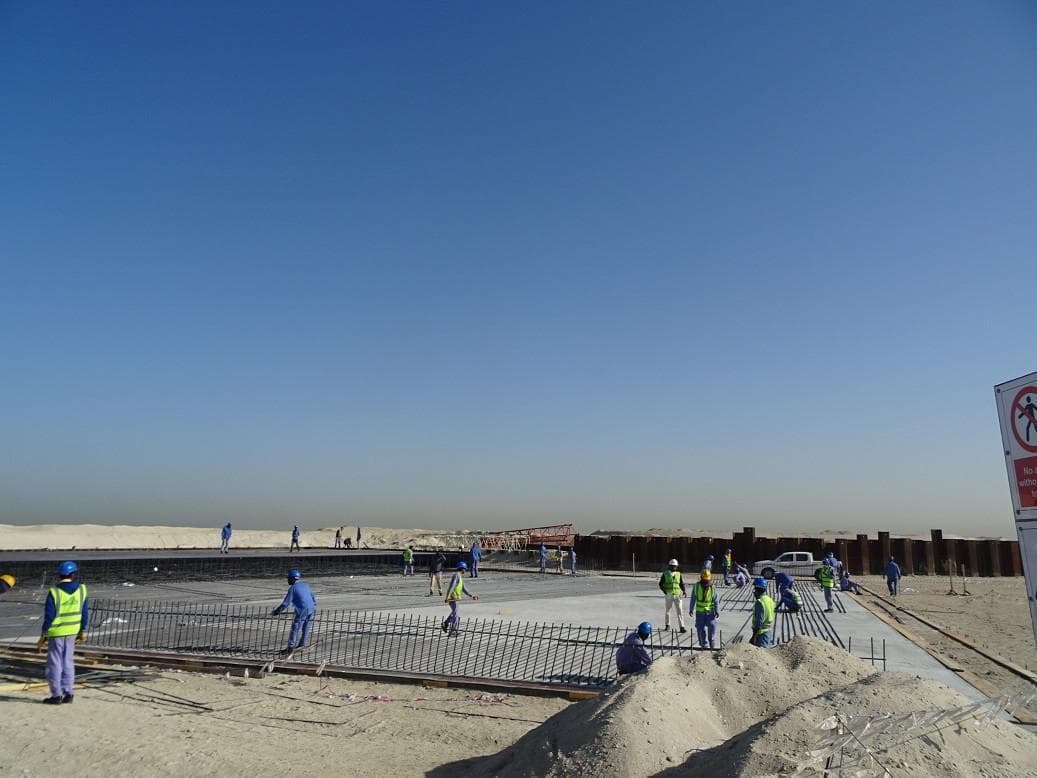 InterContinental Dubai - Construction