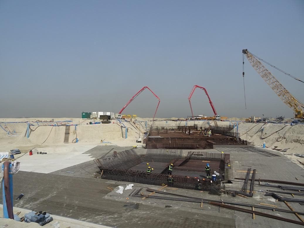 InterContinental Dubai - Construction