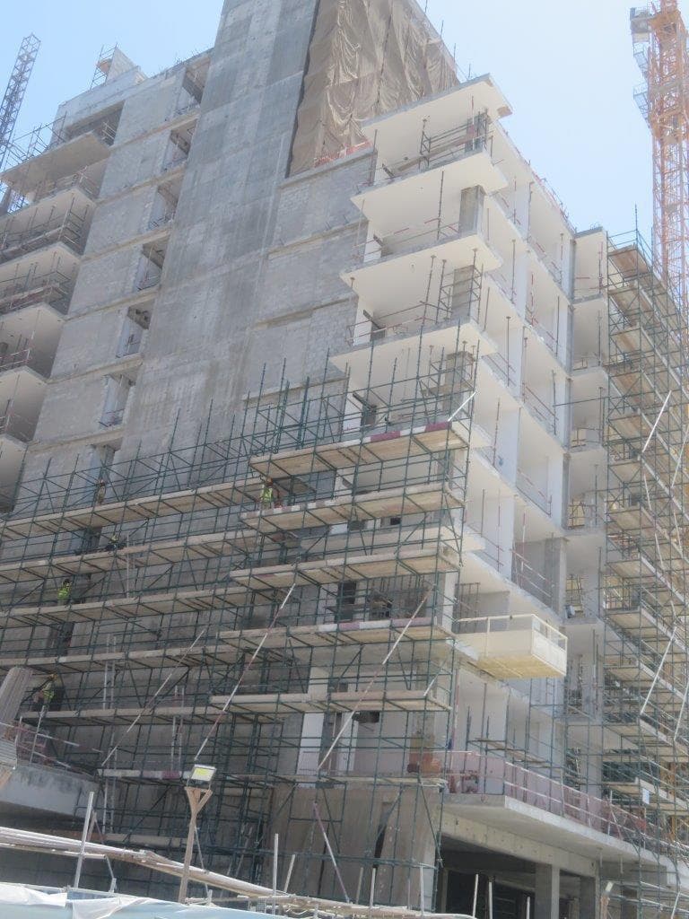 Canal Front Residences - Construction