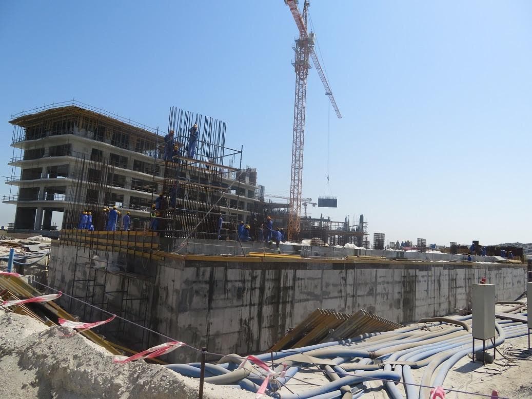 InterContinental Dubai - Construction