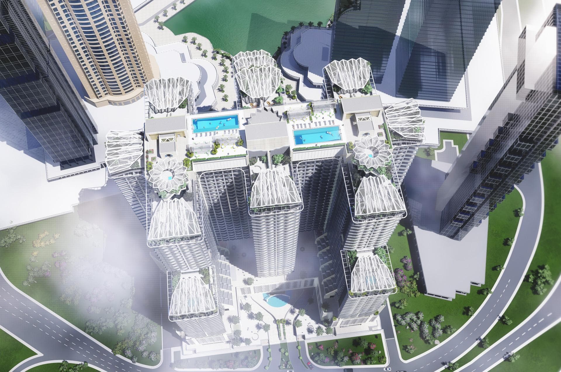 Golf Views Seven City - Renders