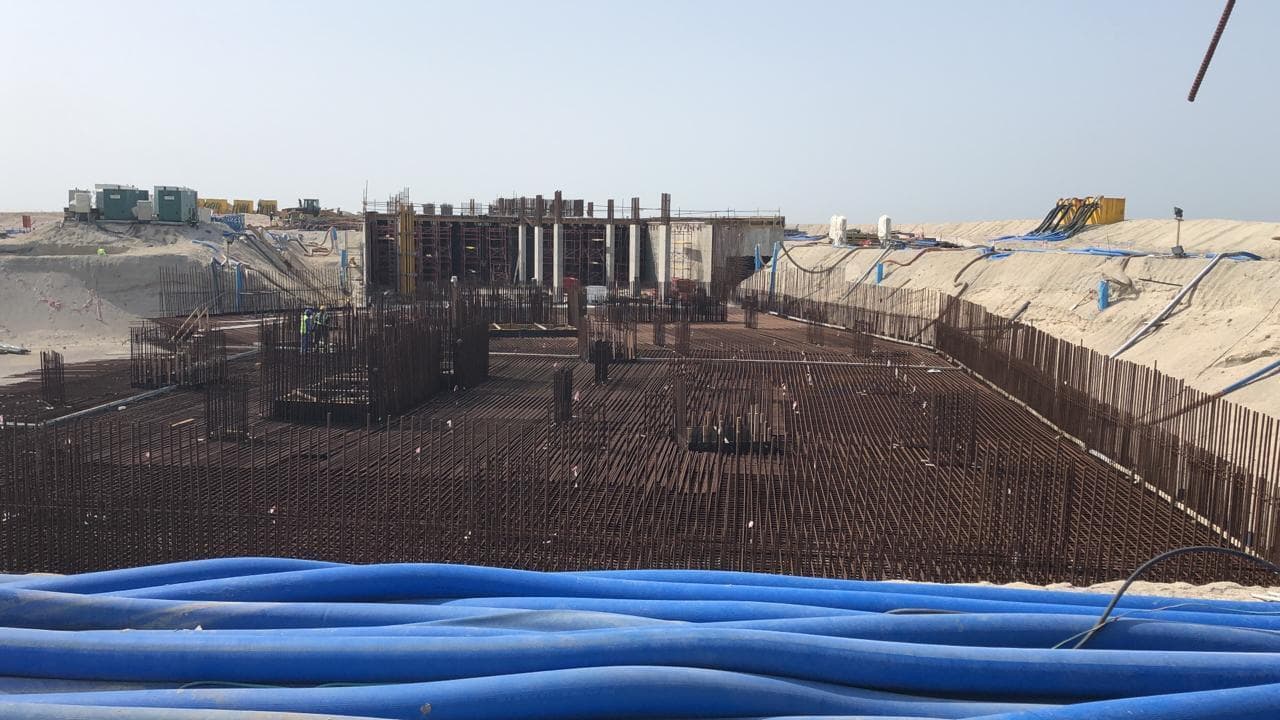 InterContinental Dubai - Construction
