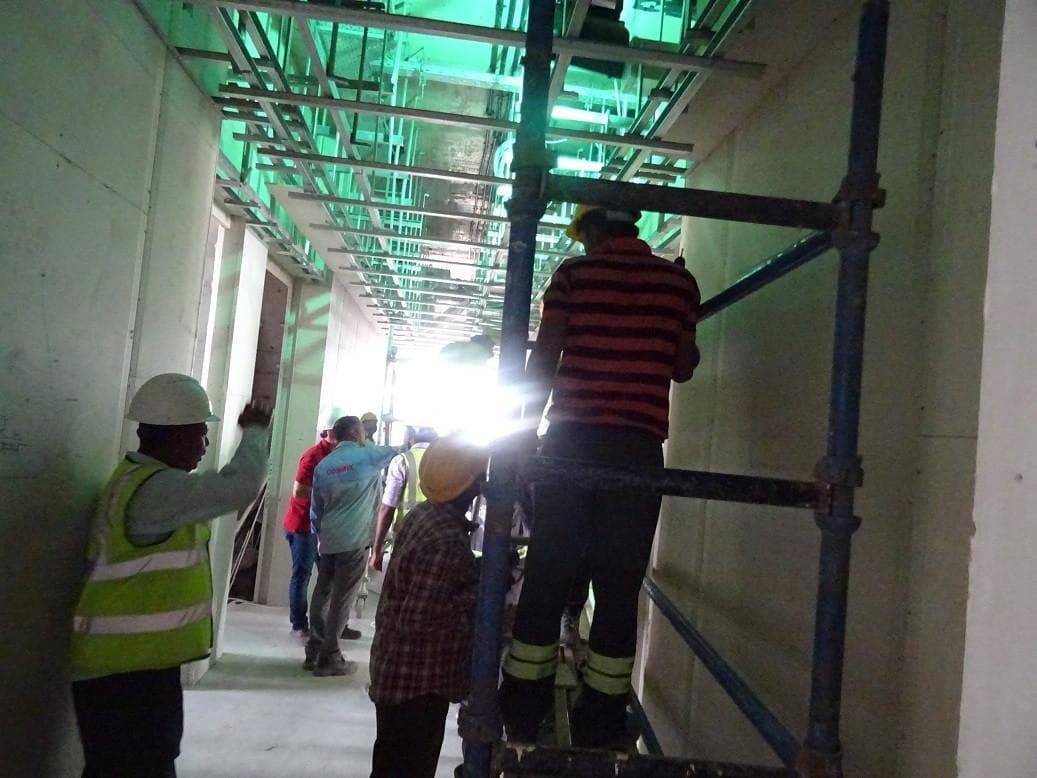 InterContinental Dubai - Construction