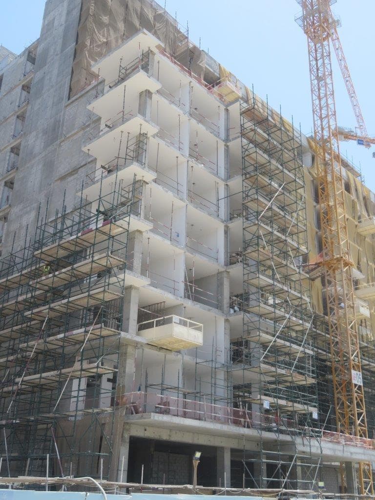 Canal Front Residences - Construction