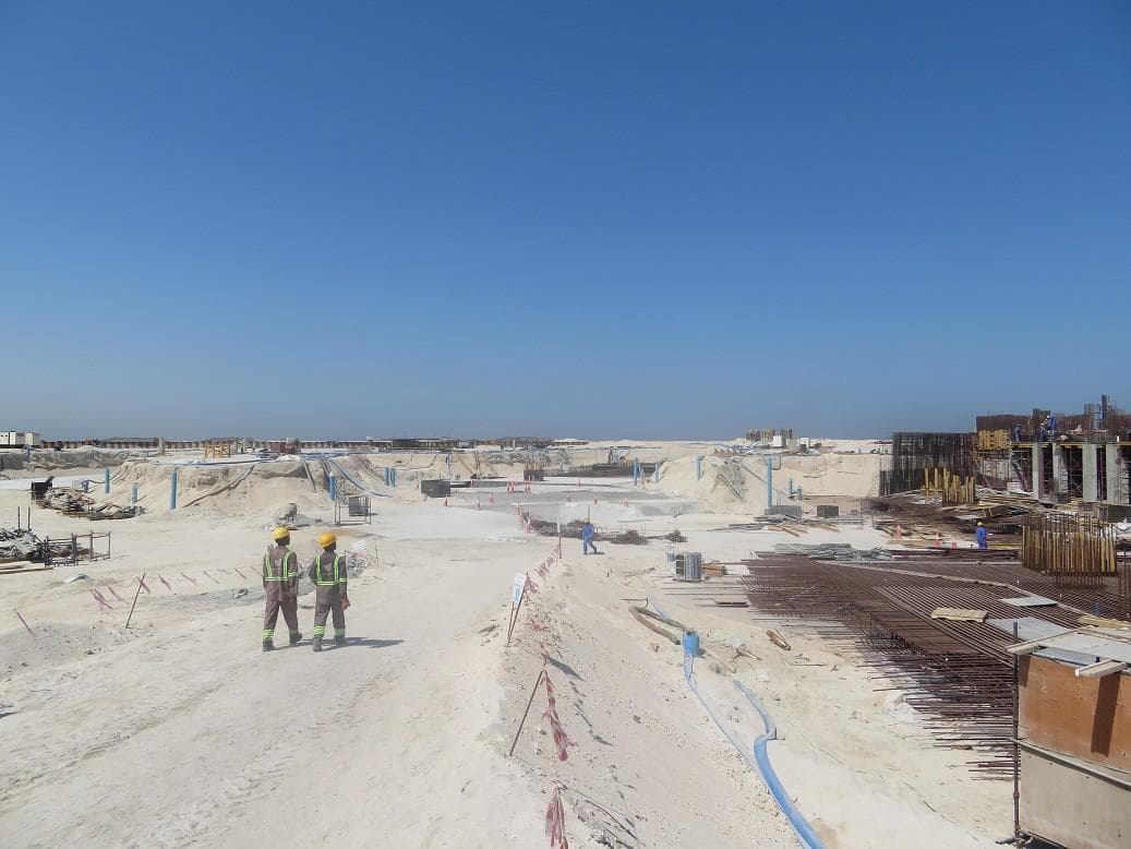 InterContinental Dubai - Construction