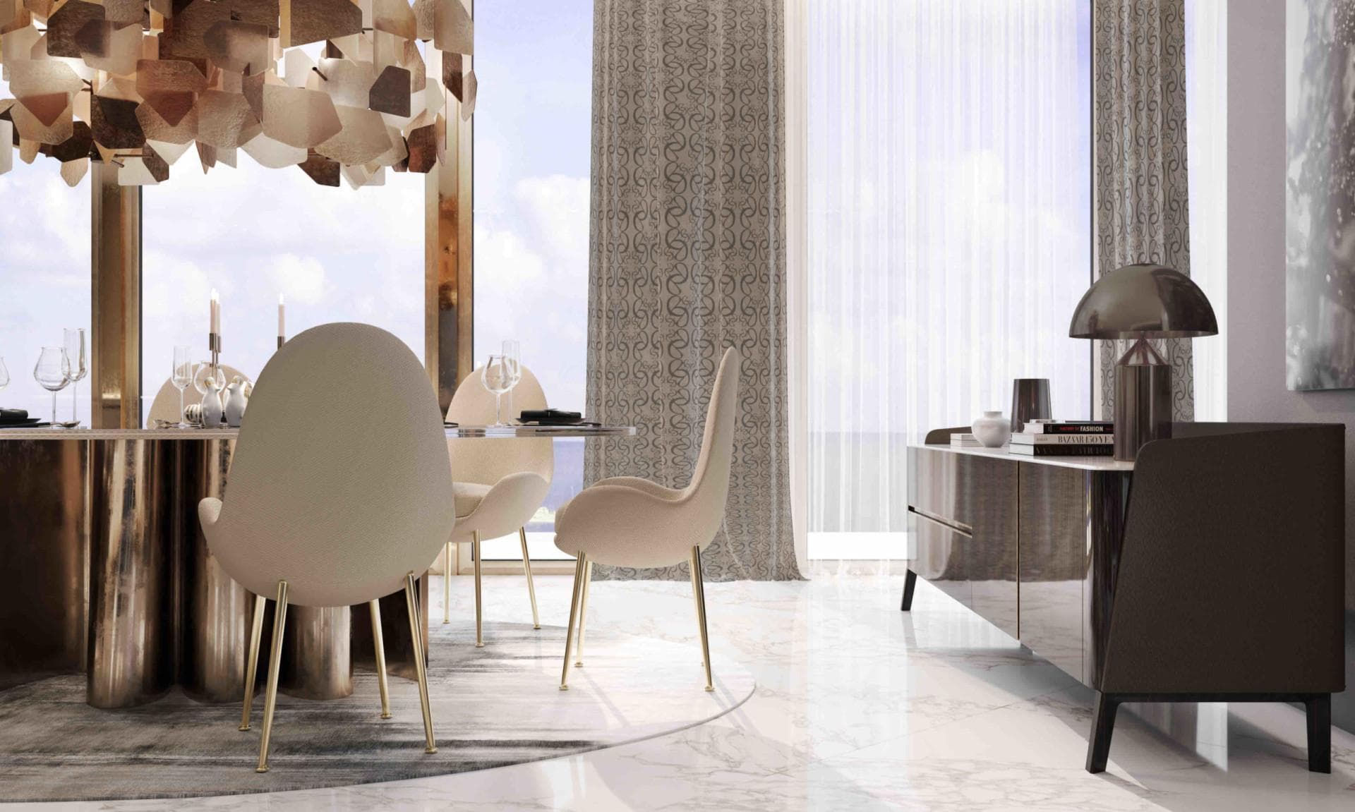 Grand Bleu Tower - Finishing
