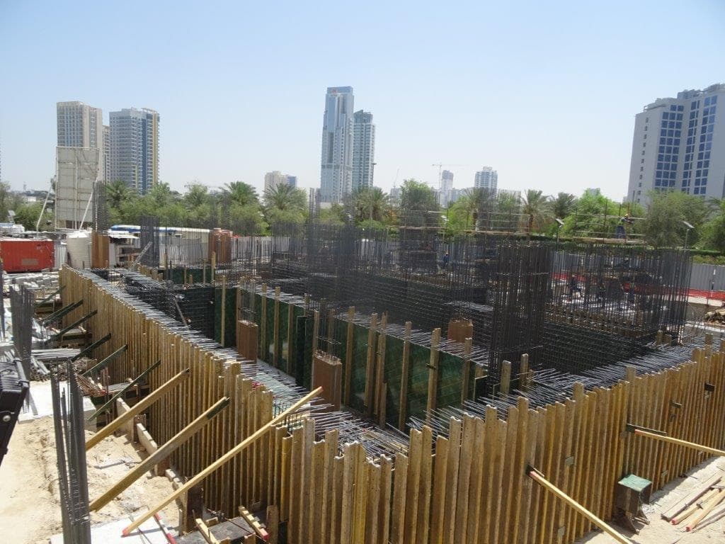 Q Gardens Lofts - Construction
