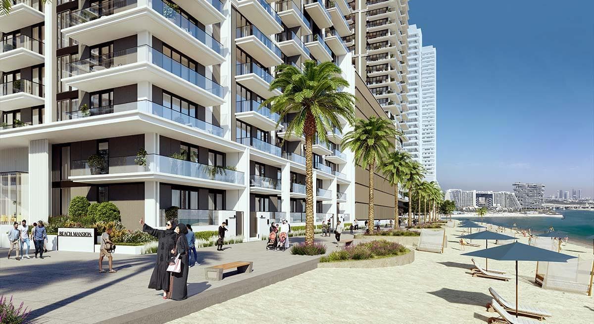Beach Mansion - Renders