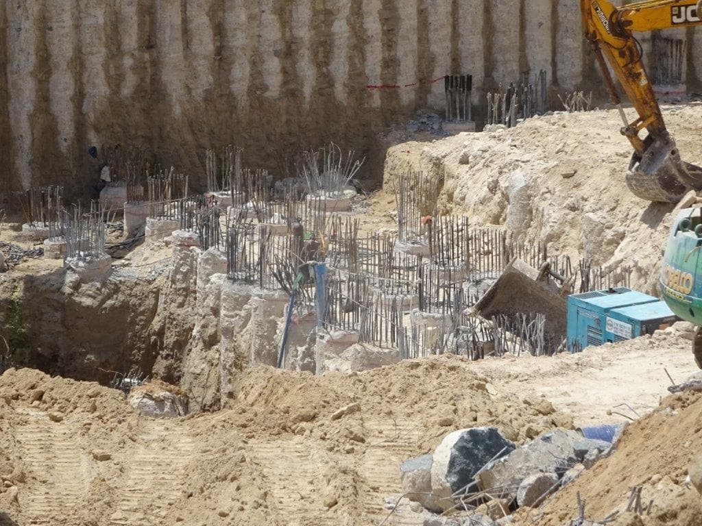 Maimoon Gardens - Construction