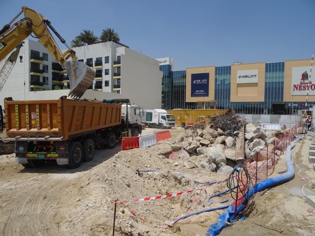 Maimoon Gardens - Construction