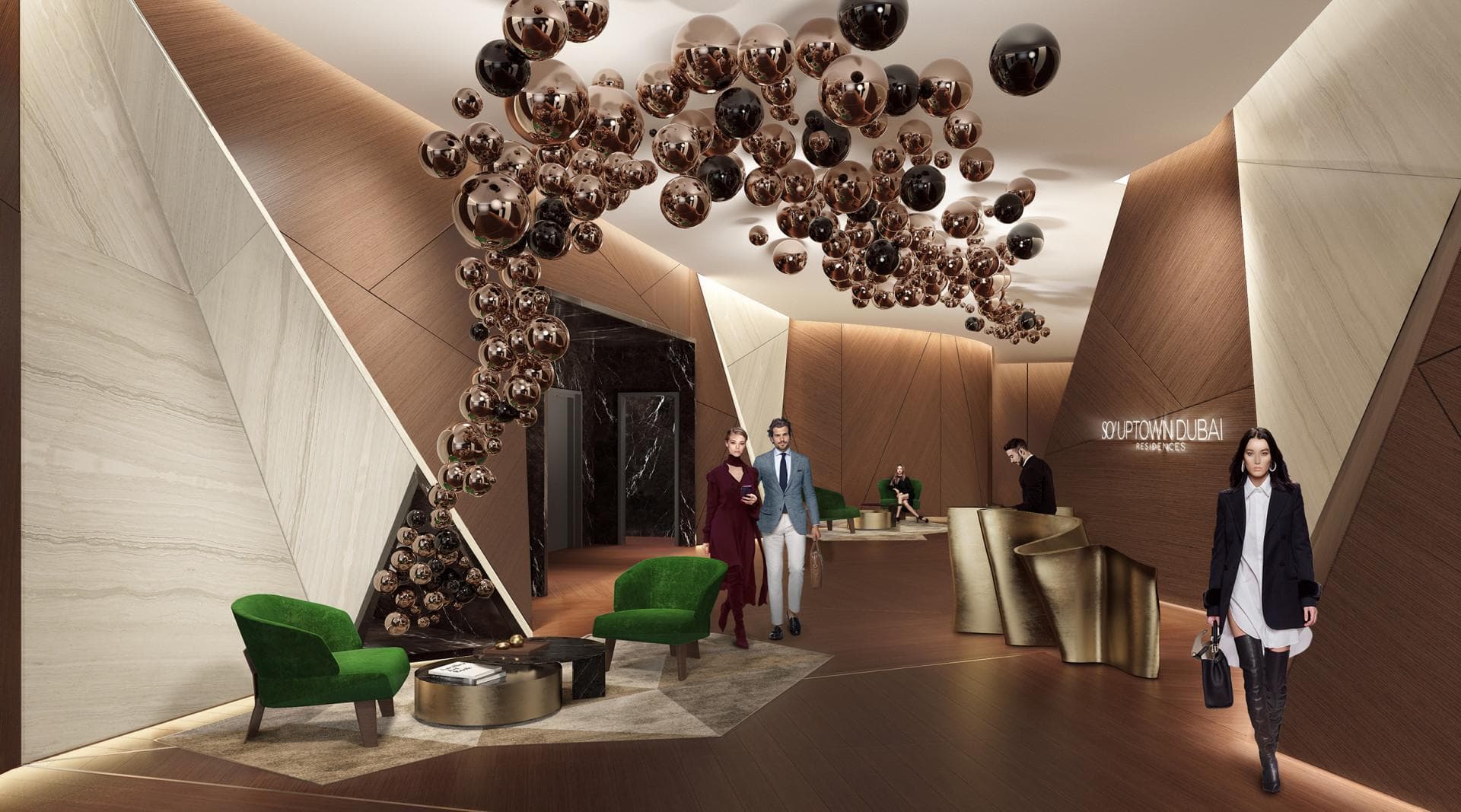 SO/ Uptown Dubai Residences - Renders
