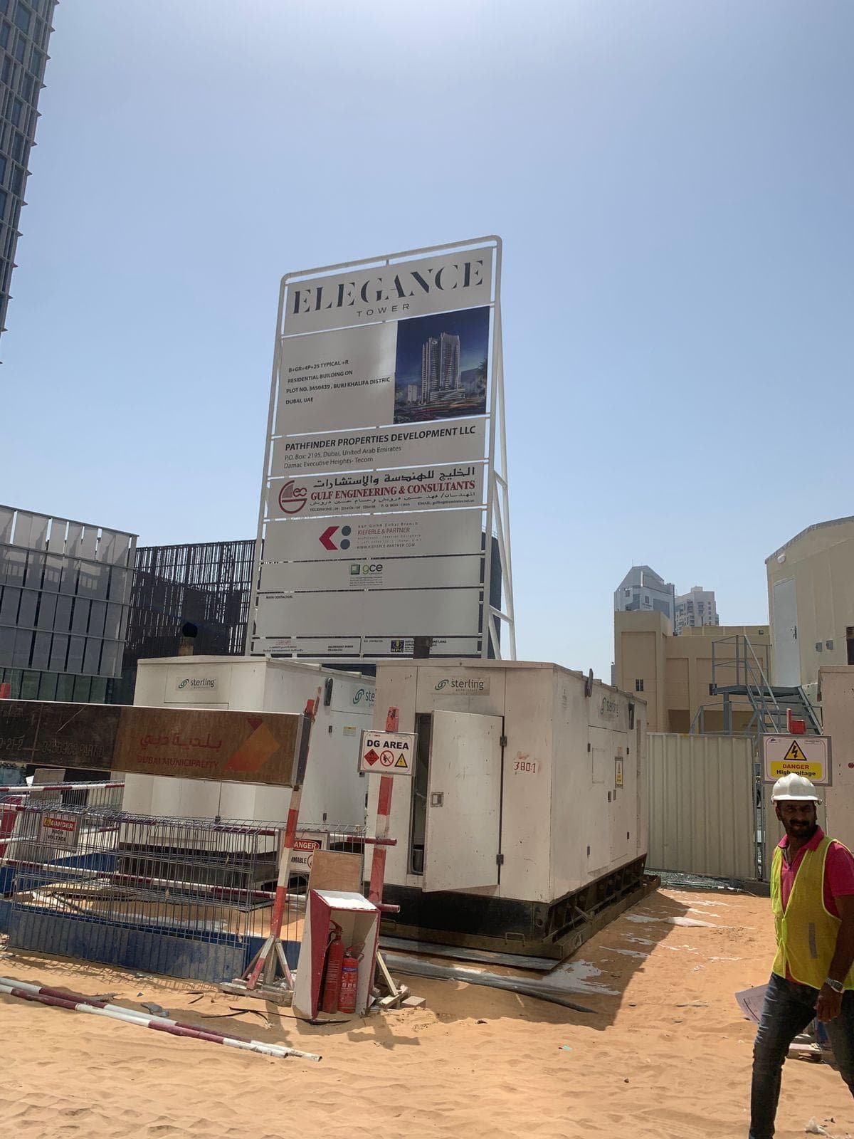 Elegance Tower - Construction