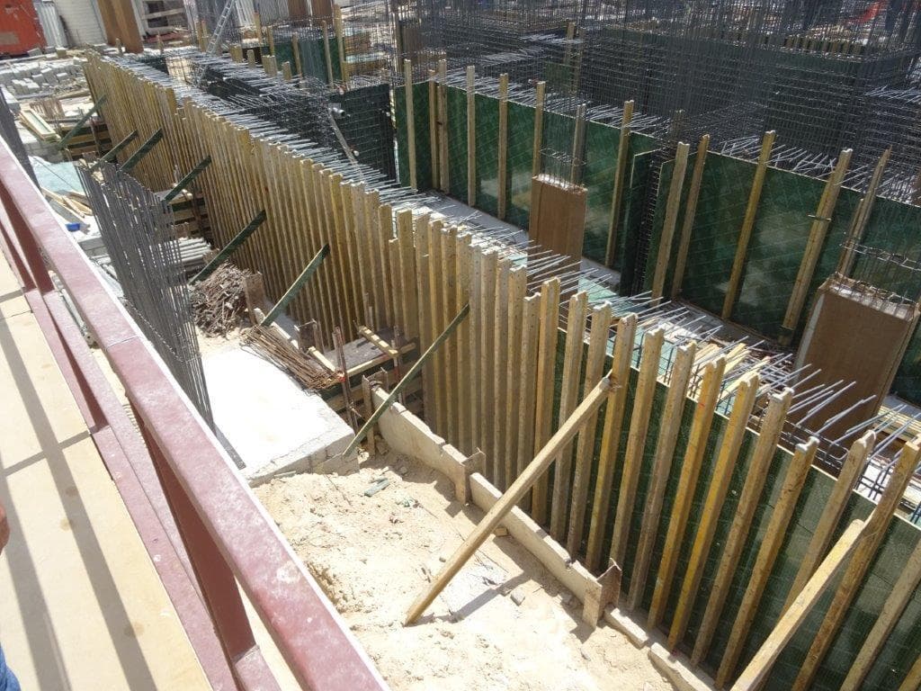 Q Gardens Lofts - Construction