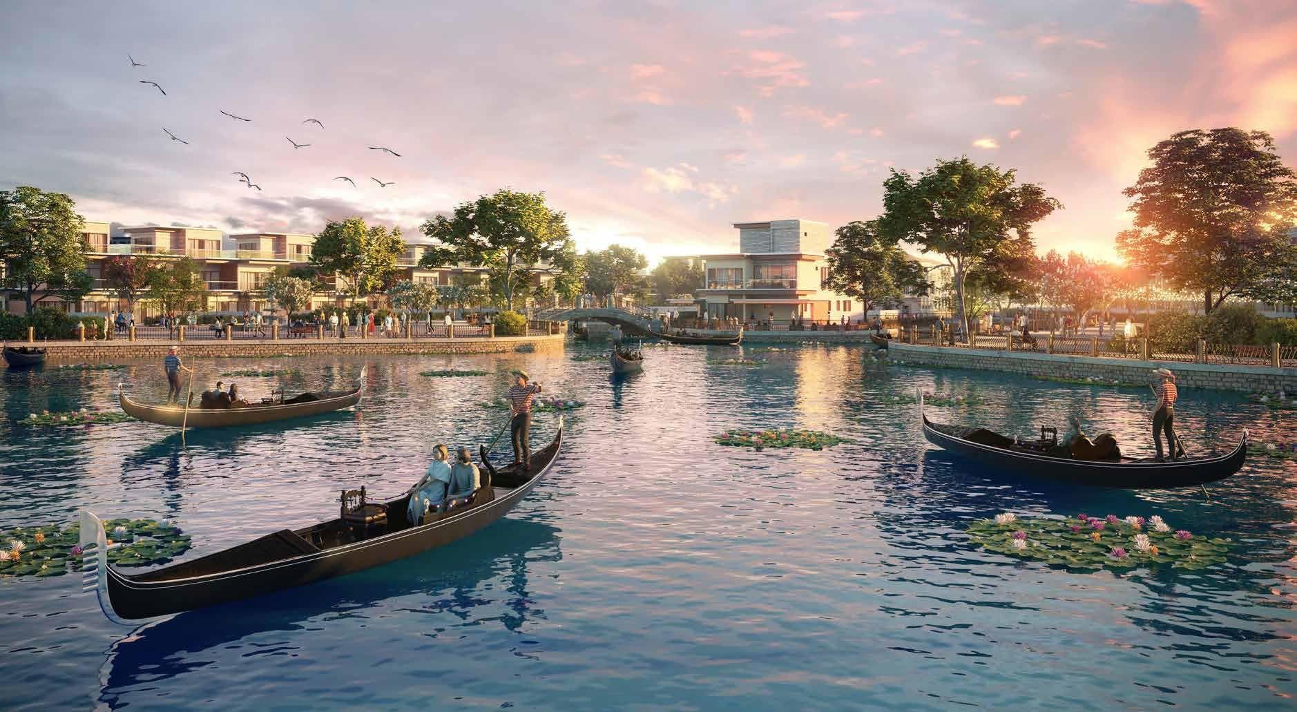 Venice Damac lagoons - Renders