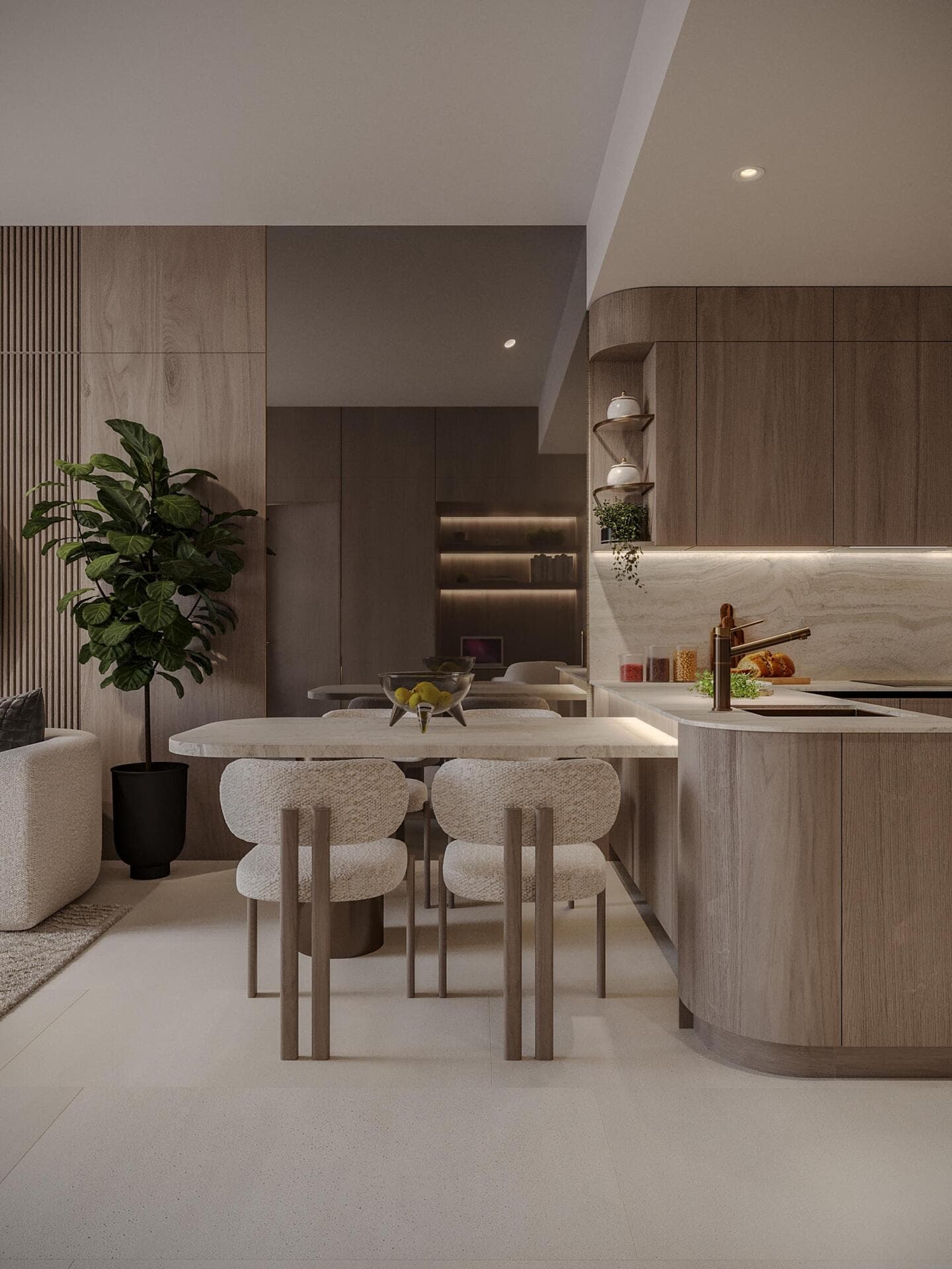 Pearl House II - Finishing