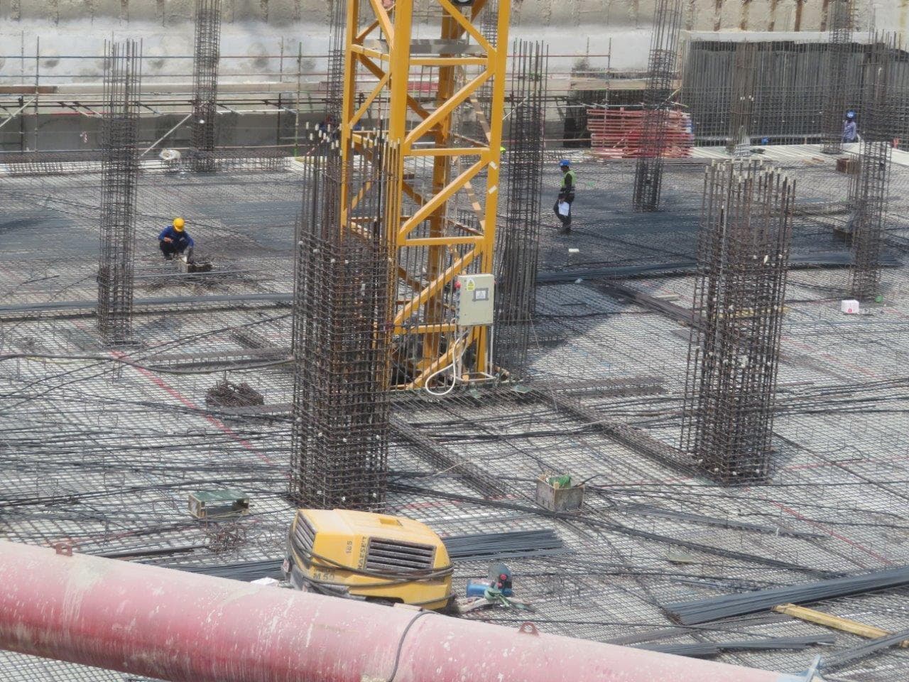 The Paragon - Construction