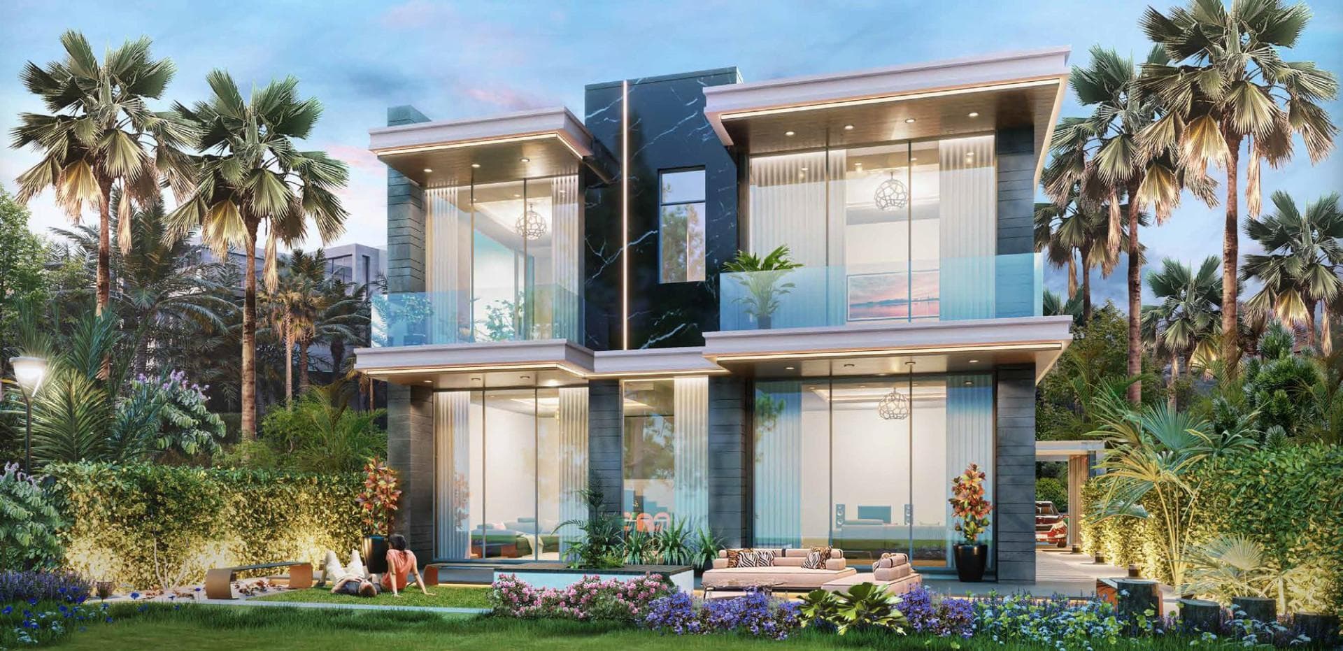 Venice Damac lagoons - Renders