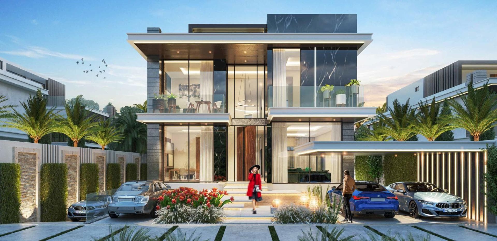Venice Damac lagoons - Renders