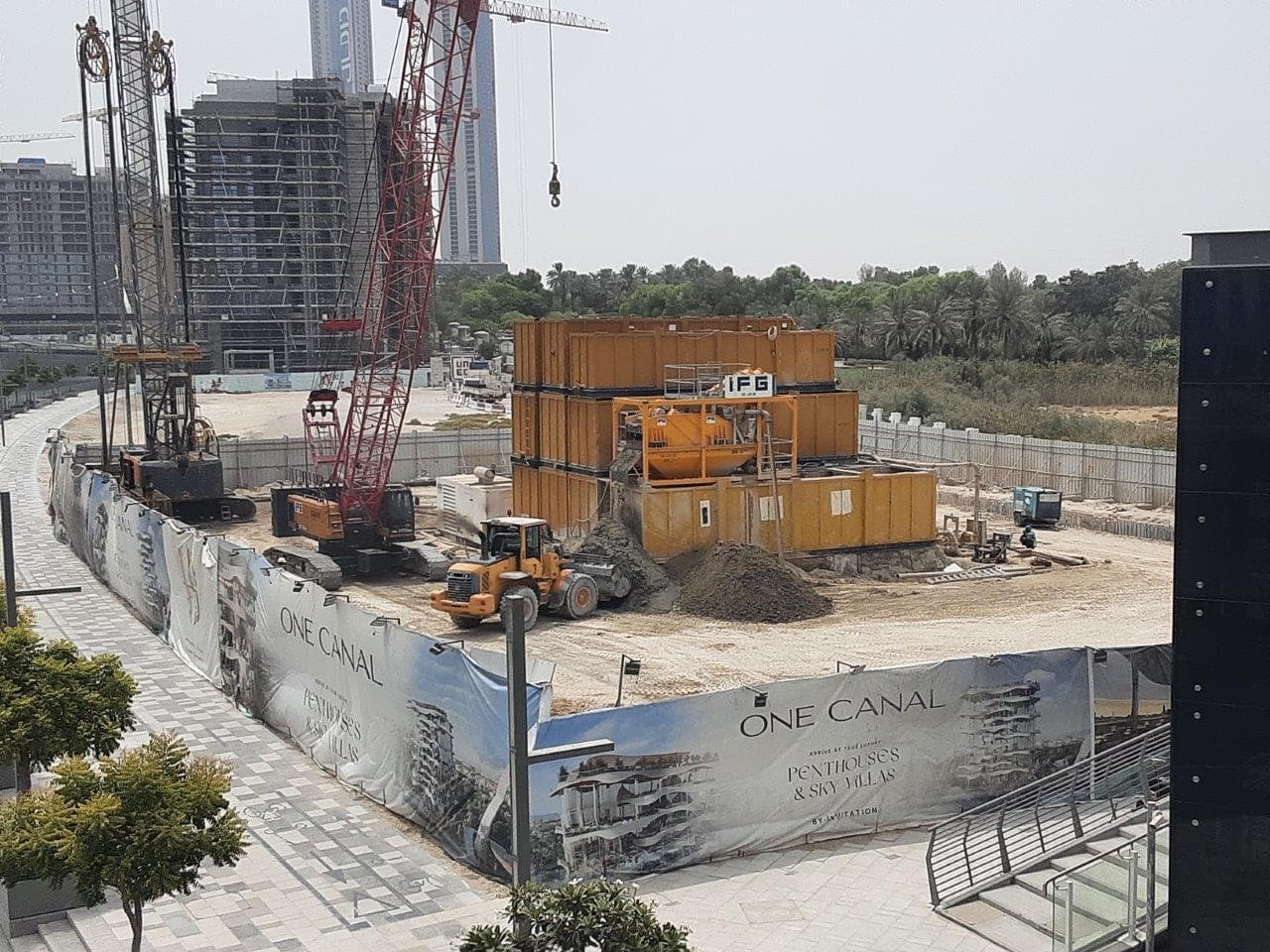 One Canal - Construction