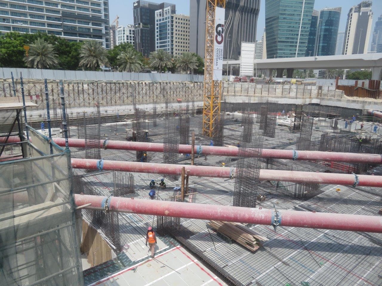 The Paragon - Construction