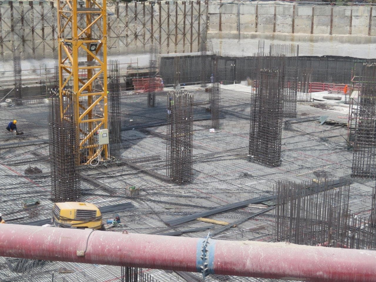 The Paragon - Construction