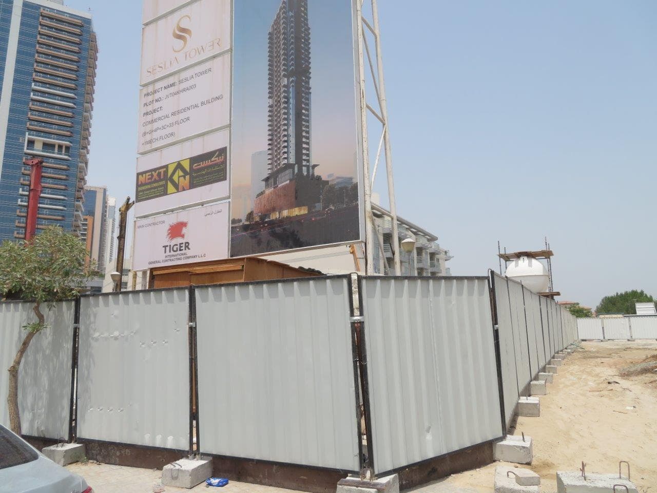 Seslia Tower - Construction
