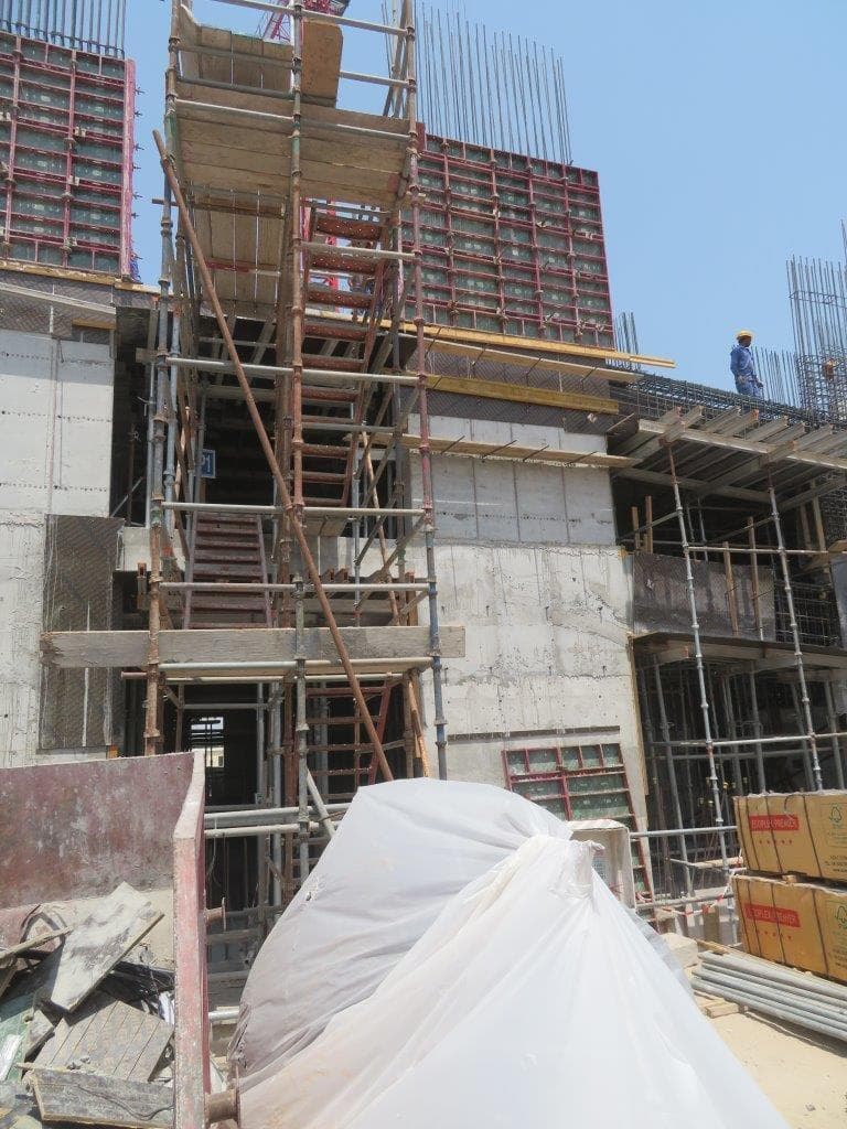 Alef Noon Residence - Construction