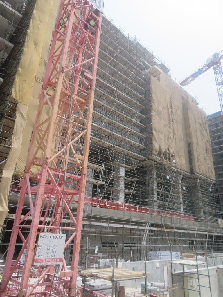 Canal Front Residences - Construction