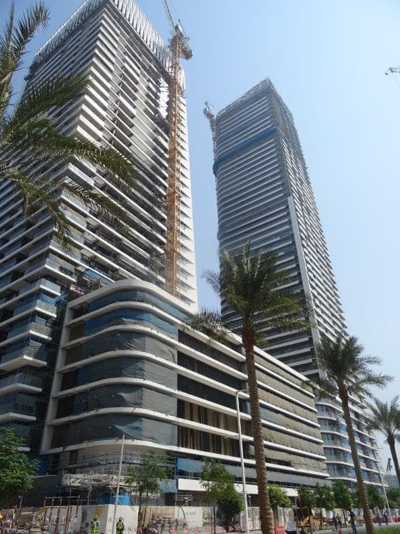 Grand Bleu Tower - Construction