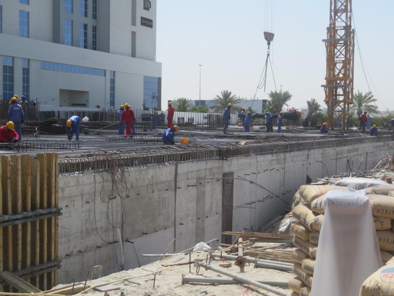 Royal Regency - Construction